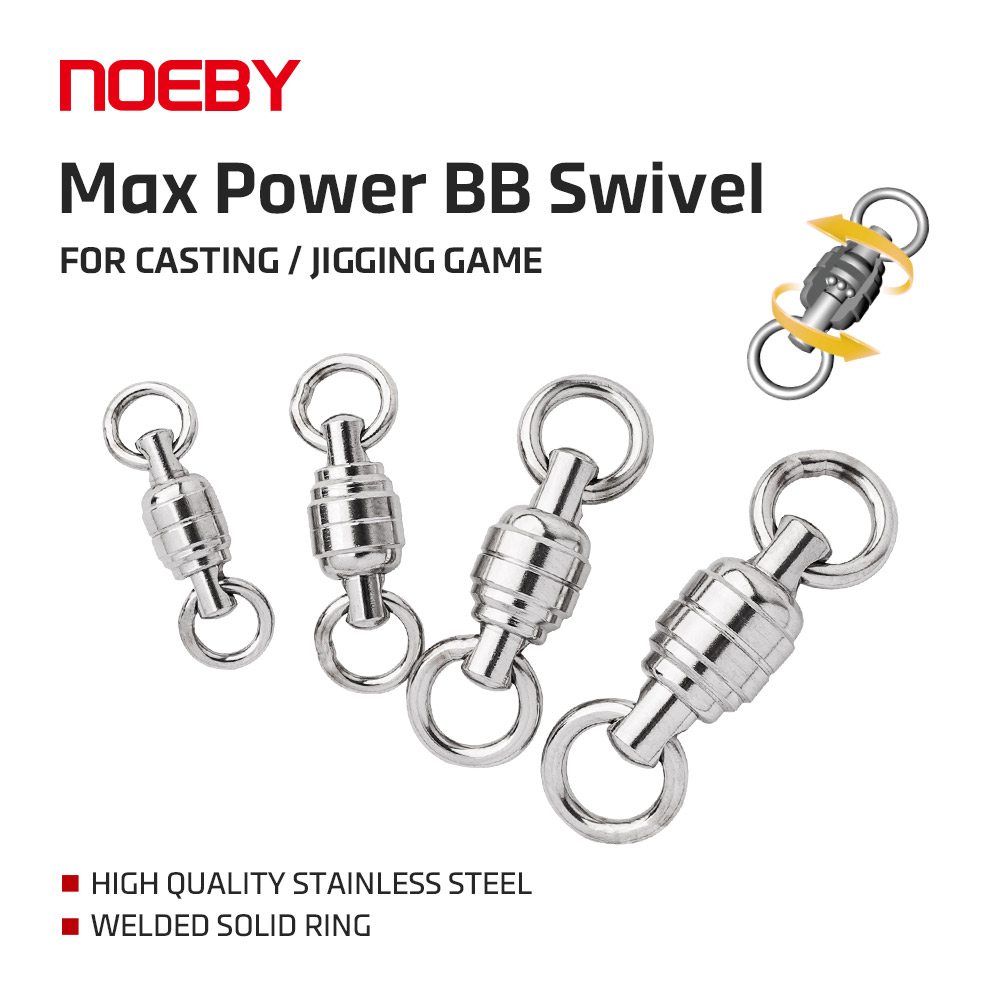 Quality Fishing Equipment - Krętlik NOEBY Max Power BB Wysokiej
