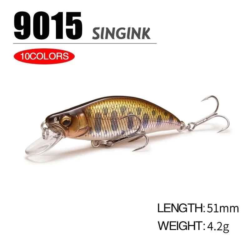 Quality Fishing Equipment - 1szt Japan Design 51mm 4.2g Tonąca