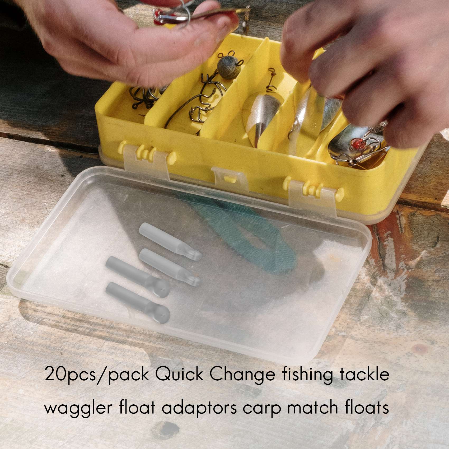 Carp Fishing Tackle - ABST 20 sztuk/opakowanie Szybkozłączki do spławików
