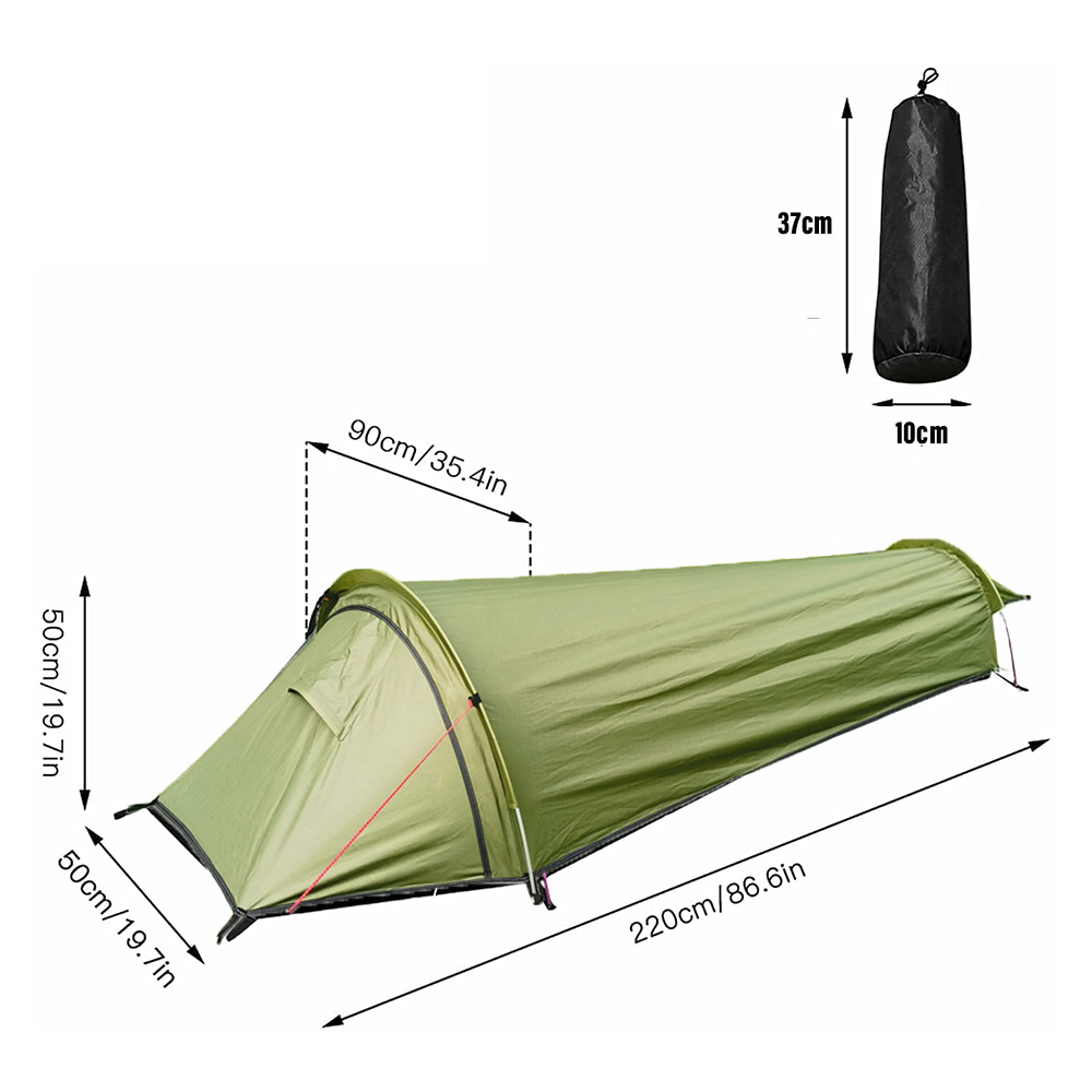 Fishing Equipment You Need - 850g Ultralekki namiot dla 1 osoby