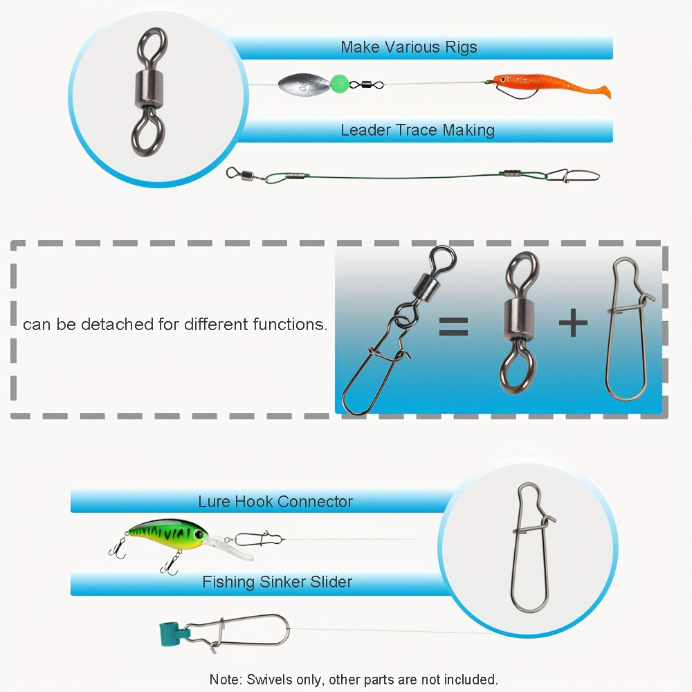 Zestaw 95/210 szt. łączników w – Fishing Equipment Carp recenzja i cena