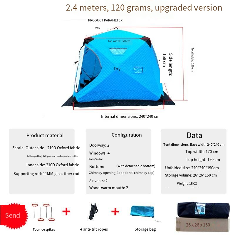 Namiot do łowienia pod lodem,  – Fishing Equipment You Need recenzja i cena