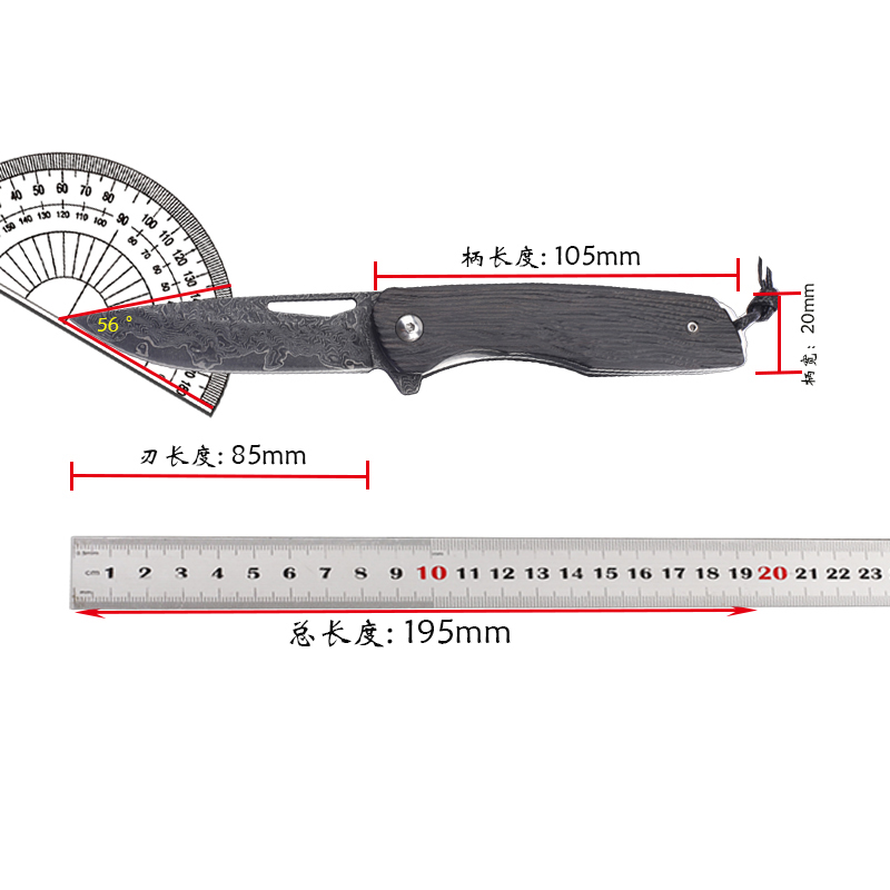 Nowy składany nóż z rdzeniem z – Fishing Equipment Kitchener recenzja i cena