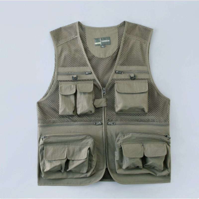 Męska kamizelka wędkarska na l – Fishing Vest Jacket recenzja i cena