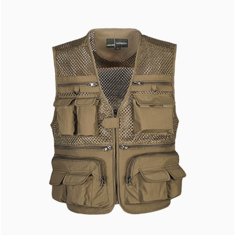 Męska kamizelka wędkarska na l – Fishing Vest Jacket recenzja i cena